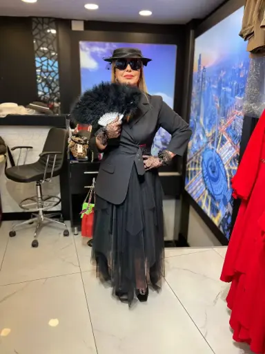 Puošni suknelė su švarku 313